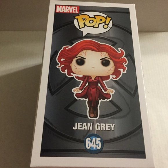 NEW Marvel X-Men Exclusive Glow in the Dark Jean Grey Funko Pop Figure #645 - Picture 4 of 8